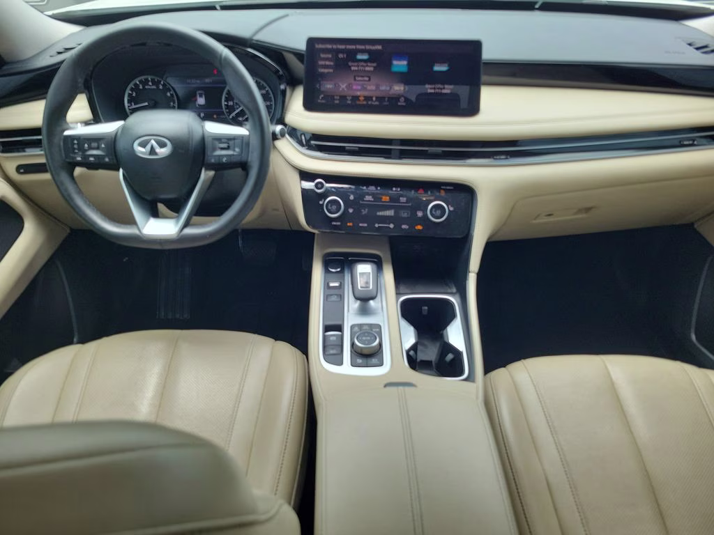 2023 Glacier White INFINITI QX60 PURE FWD SUV