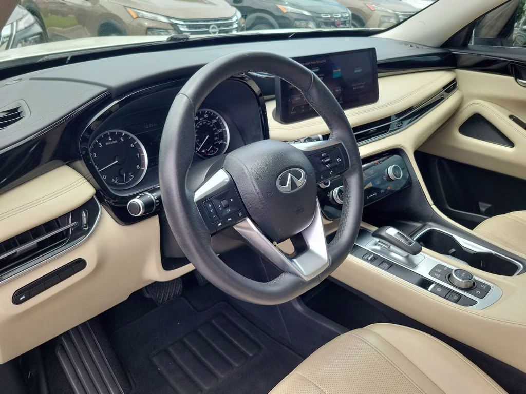 2023 Glacier White INFINITI QX60 PURE FWD SUV