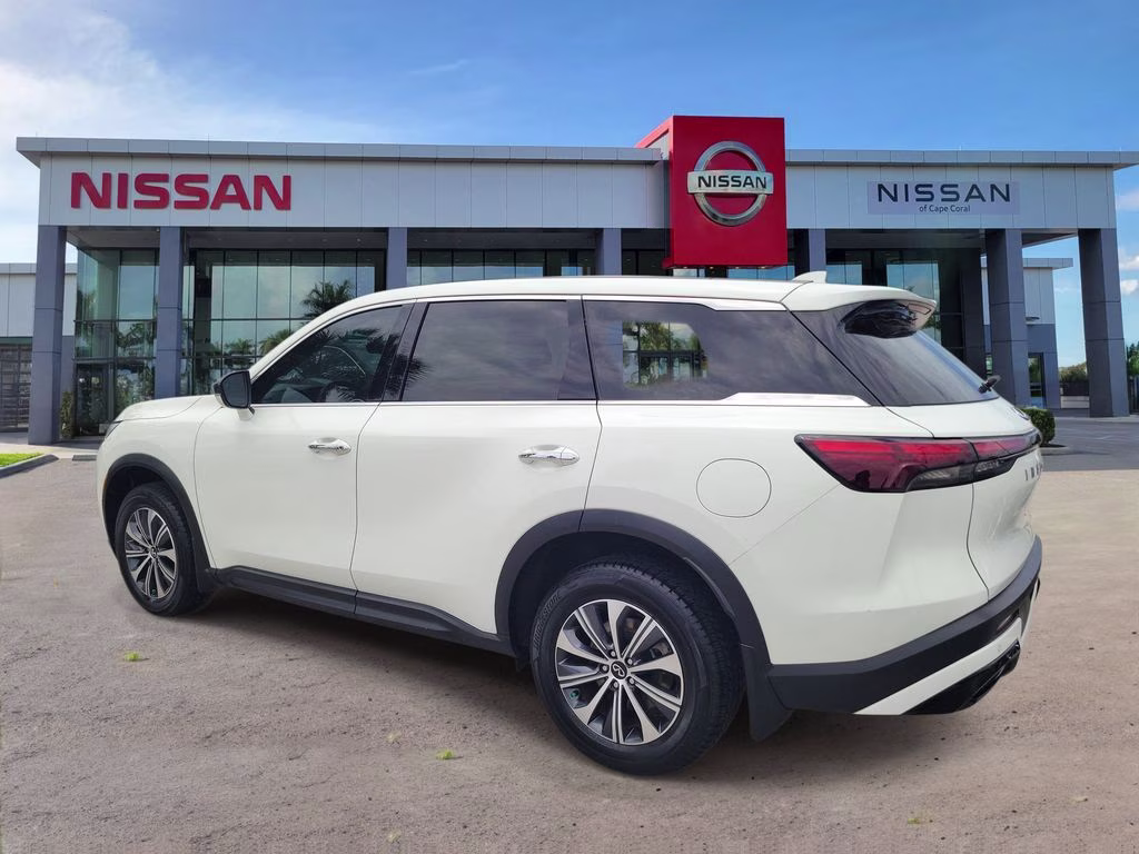 2023 Glacier White INFINITI QX60 PURE FWD SUV