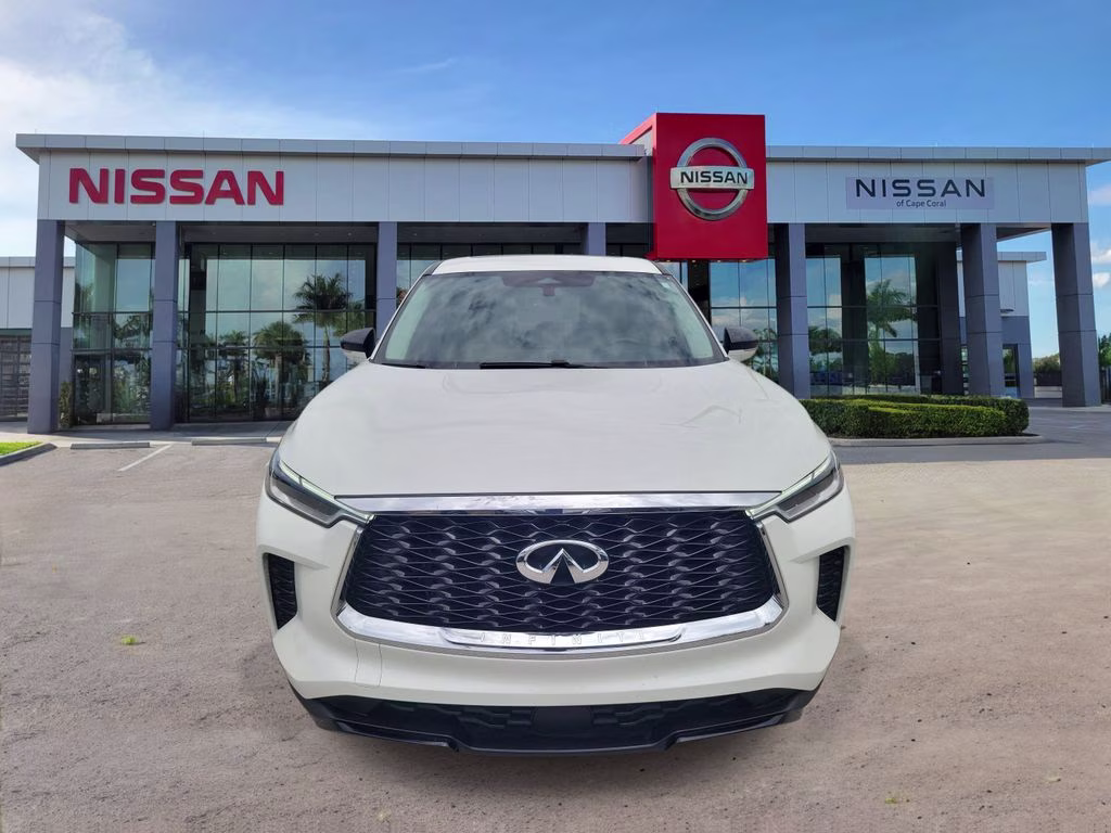 2023 Glacier White INFINITI QX60 PURE FWD SUV