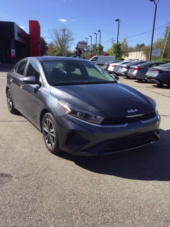 2024 Gravity Gray Kia Forte LXS FWD Sedan