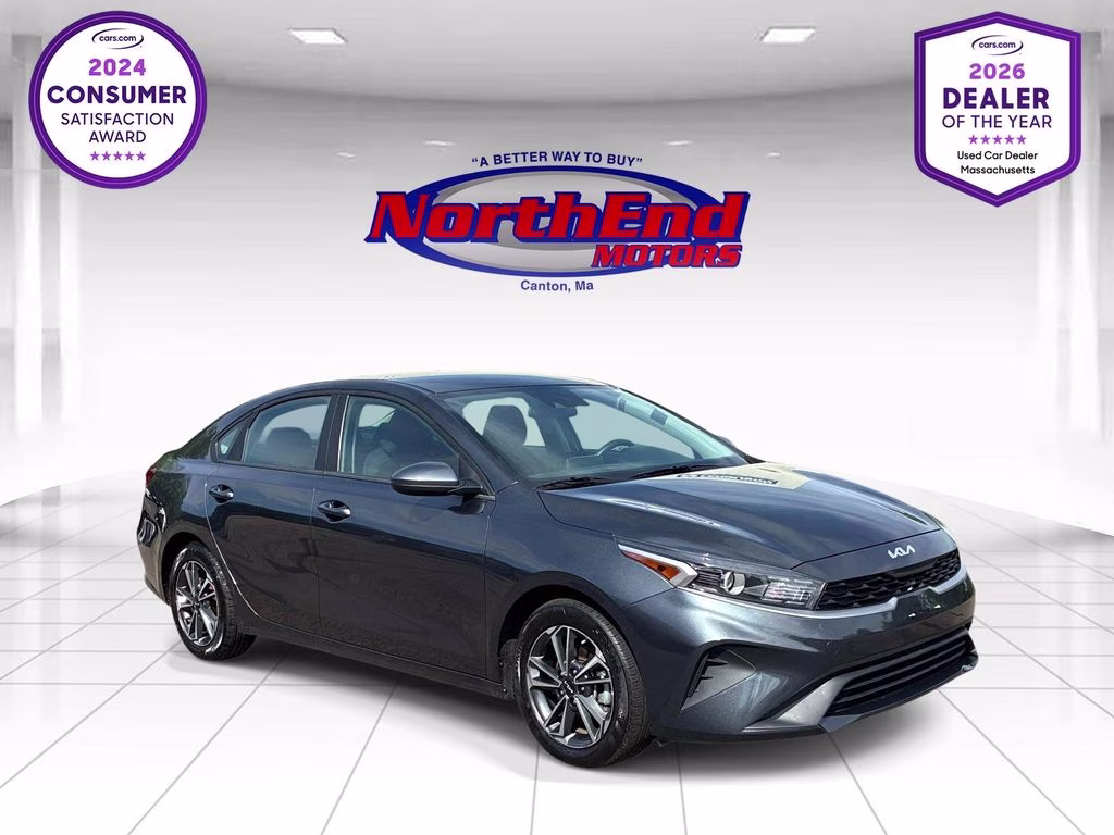 2024 Gravity Gray Kia Forte LXS FWD Sedan