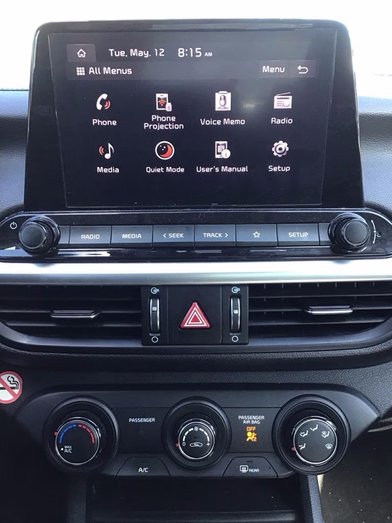 2024 Gravity Gray Kia Forte LXS FWD Sedan
