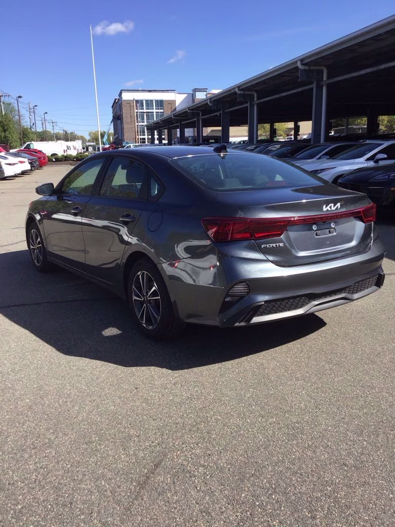 2024 Gravity Gray Kia Forte LXS FWD Sedan