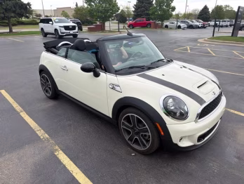 2015 Pepper White MINI Cooper S Base FWD Convertible