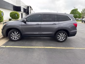 2022 Modern Steel Metallic Honda Pilot EX-L AWD SUV