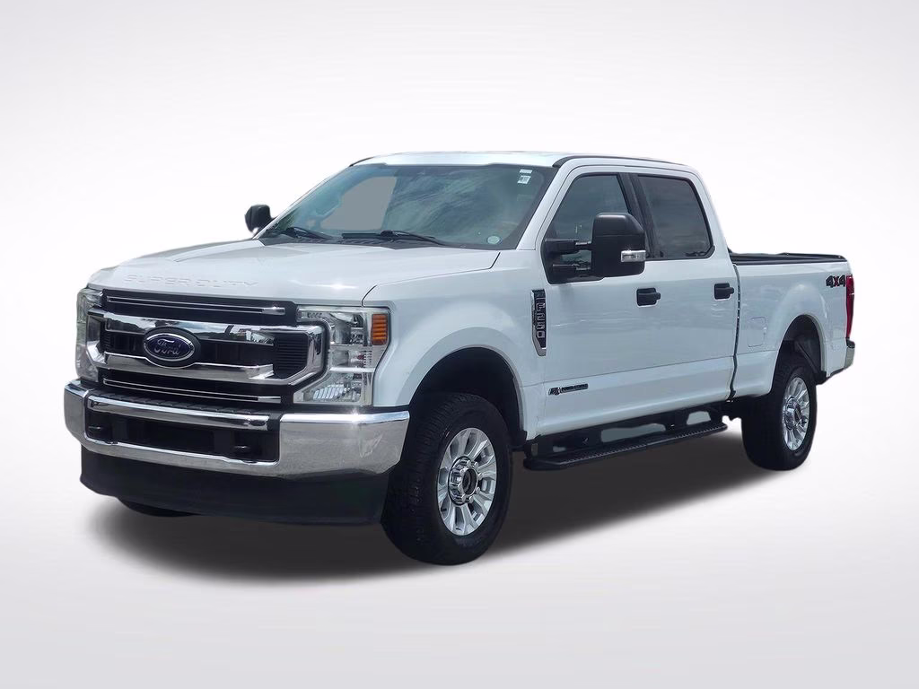 2022 Oxford White Ford Super Duty F-250 SRW XLT 4X4 Truck