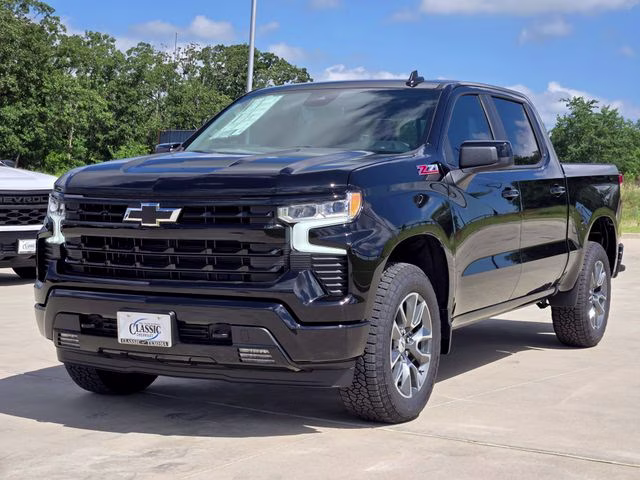 2026 Black Chevrolet Silverado 1500 RST 4X4 Truck