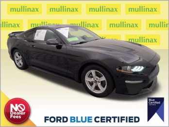 2020 Shadow Black Ford Mustang EcoBoost RWD Coupe