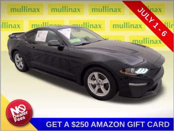 2020 Shadow Black Ford Mustang EcoBoost RWD Coupe