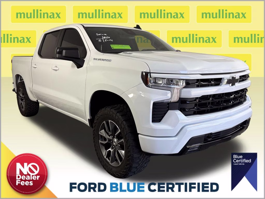 2025 Summit White Chevrolet Silverado 1500 RST RWD Truck