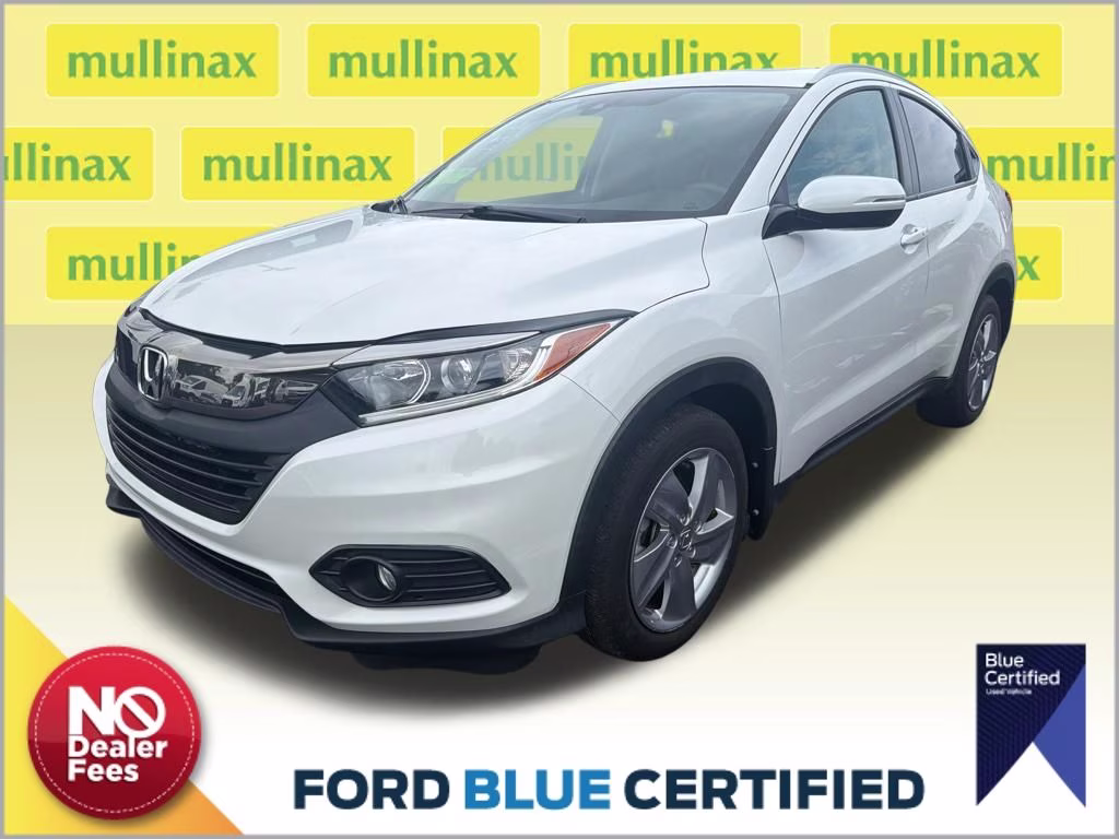2019 Platinum White Pearl Honda HR-V EX FWD SUV