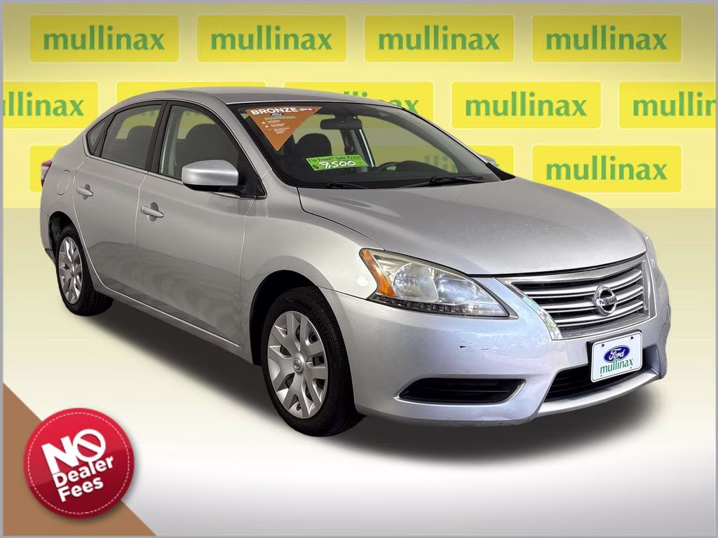 2015 Brilliant Silver Nissan Sentra SV FWD Sedan