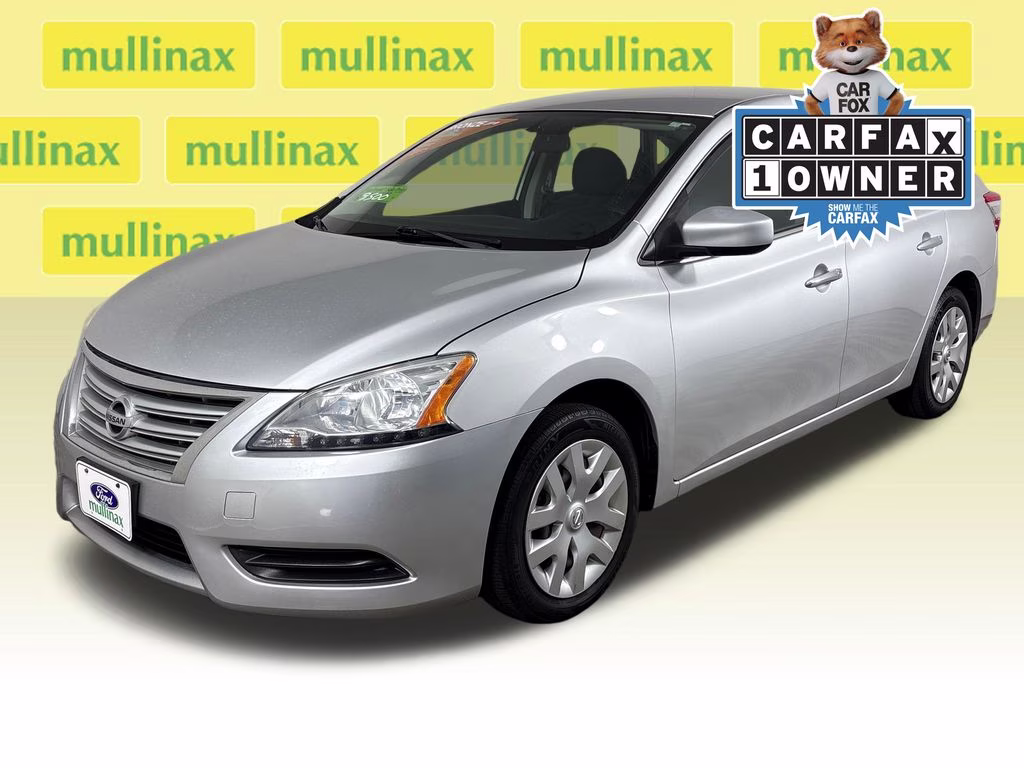 2015 Brilliant Silver Nissan Sentra SV FWD Sedan