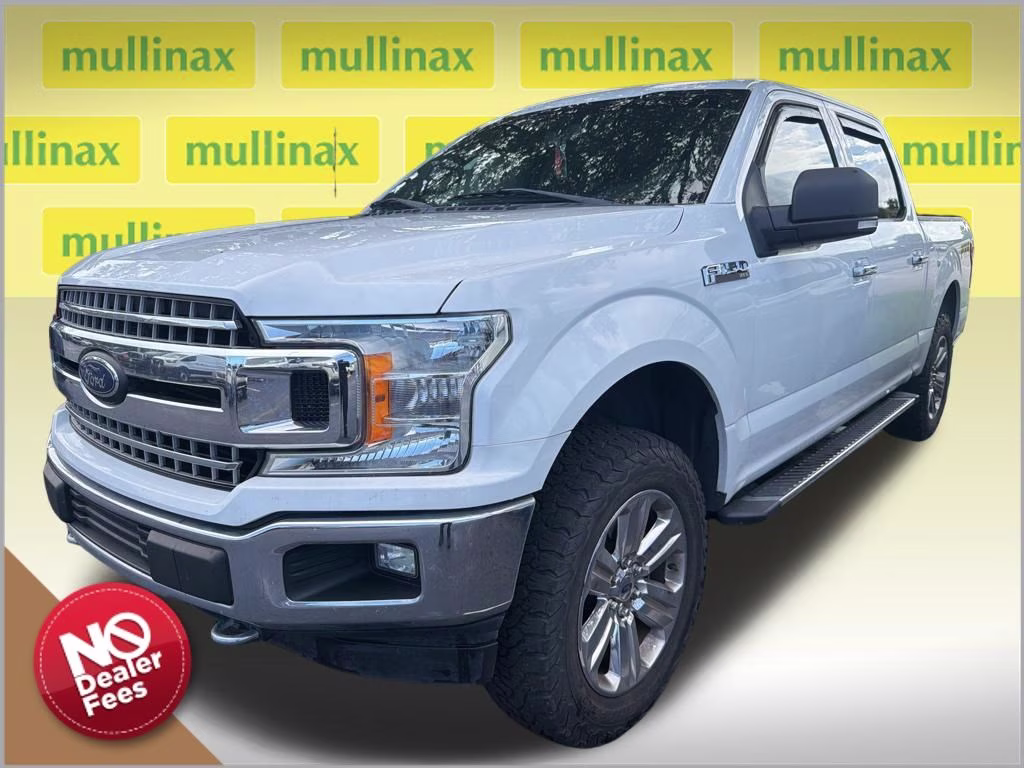 2018 Oxford White Ford F-150 XLT 4X4 Truck