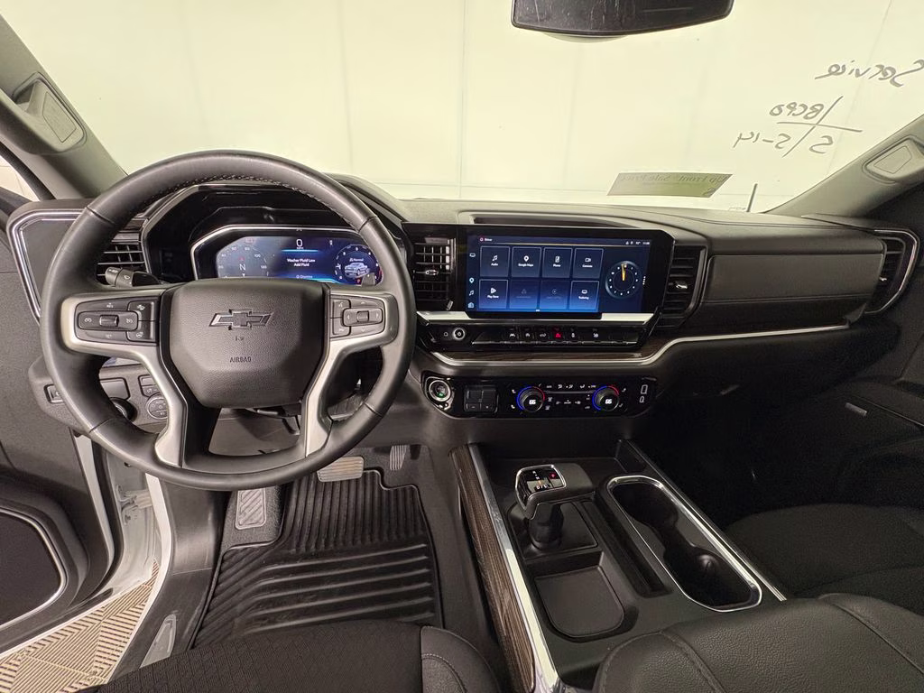 2025 Summit White Chevrolet Silverado 1500 RST RWD Truck