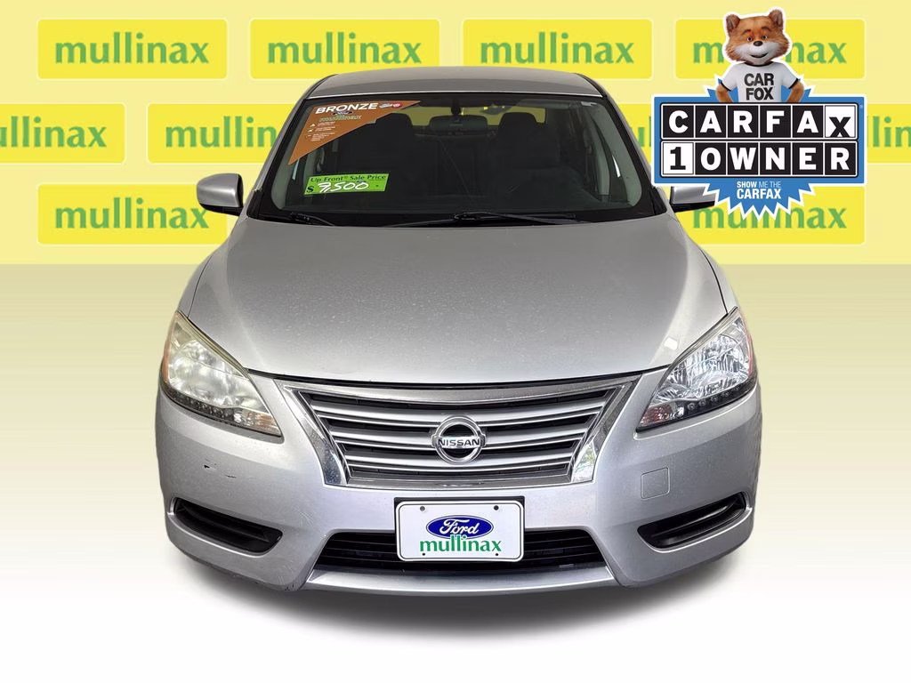 2015 Brilliant Silver Nissan Sentra SV FWD Sedan