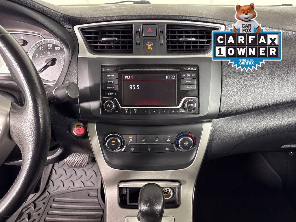 2015 Brilliant Silver Nissan Sentra SV FWD Sedan