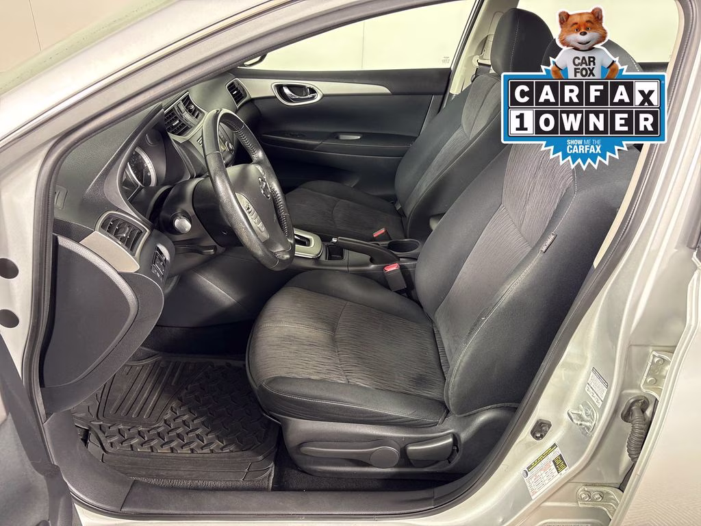 2015 Brilliant Silver Nissan Sentra SV FWD Sedan