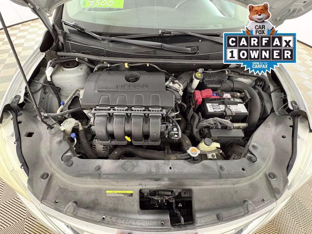 2015 Brilliant Silver Nissan Sentra SV FWD Sedan