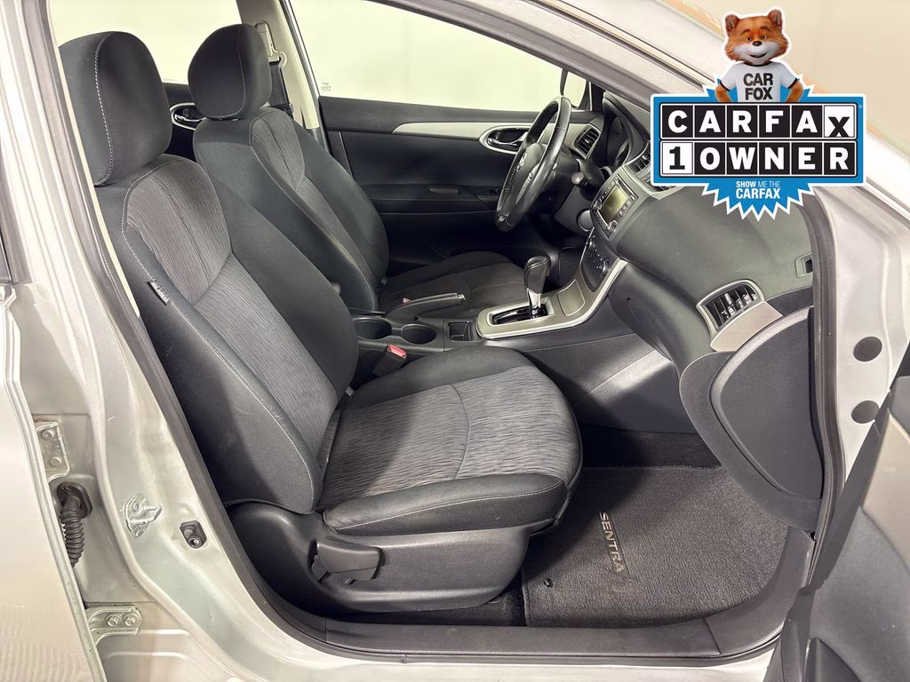 2015 Brilliant Silver Nissan Sentra SV FWD Sedan