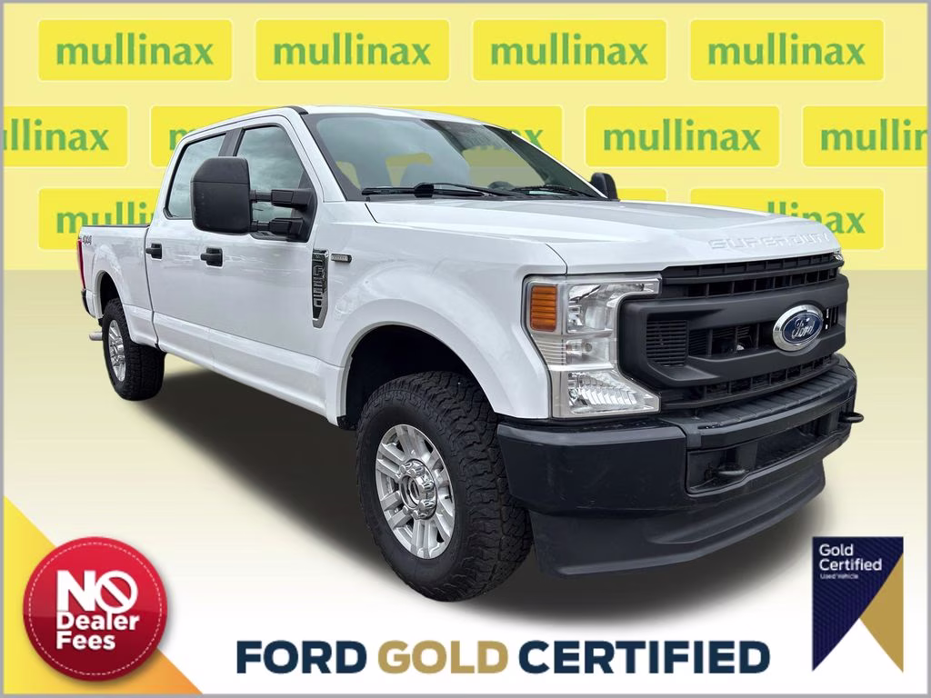 2021 Oxford White Ford Super Duty F-250 SRW XL 4X4 Truck