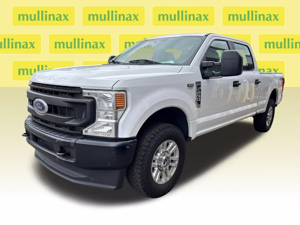 2021 Oxford White Ford Super Duty F-250 SRW XL 4X4 Truck
