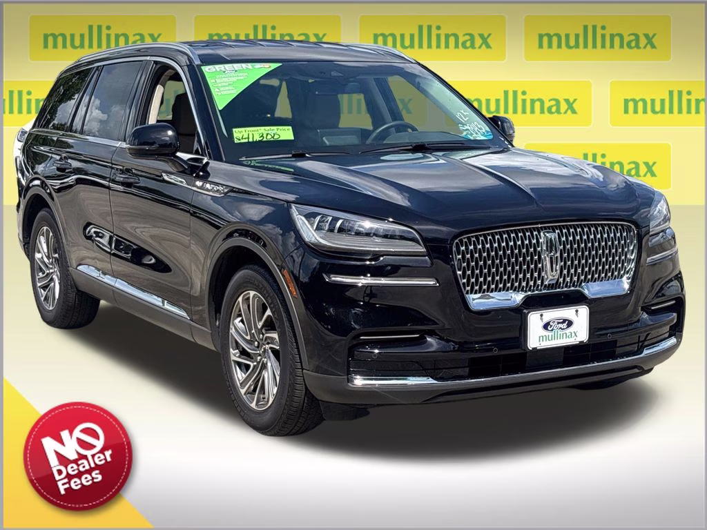 2023 Infinite Black Metallic Clearcoat Lincoln Aviator Standard RWD SUV