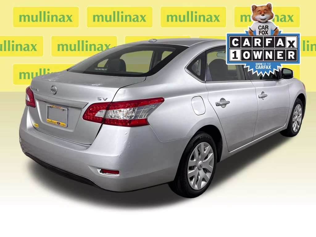 2015 Brilliant Silver Nissan Sentra SV FWD Sedan