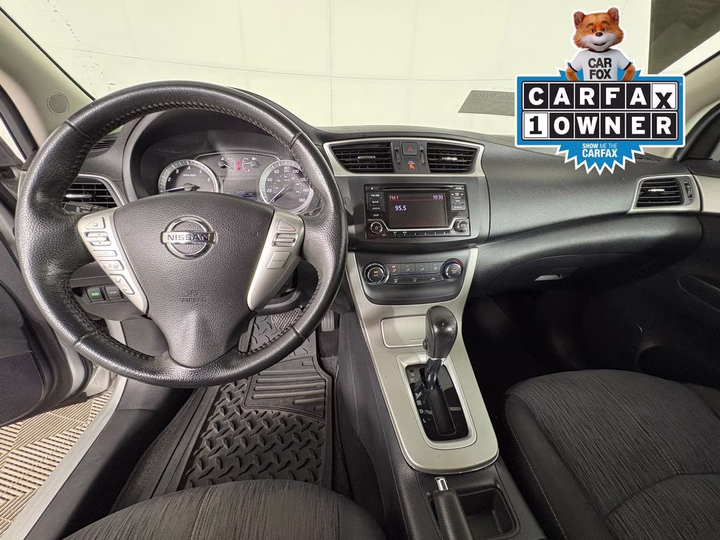 2015 Brilliant Silver Nissan Sentra SV FWD Sedan
