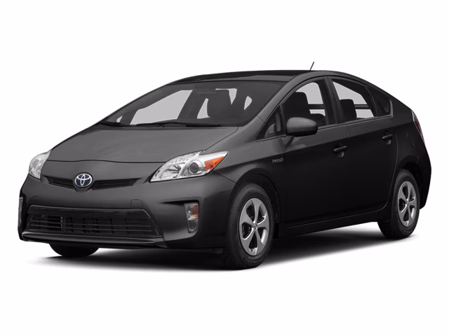 2013 Black Toyota Prius Three FWD Hatchback
