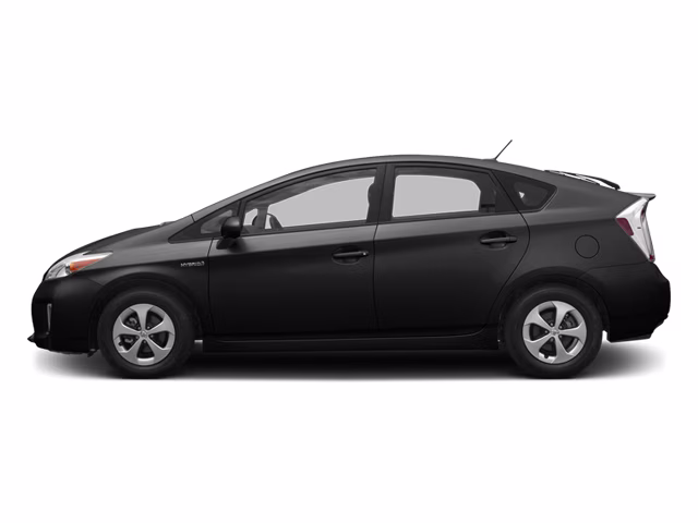 2013 Black Toyota Prius Three FWD Hatchback