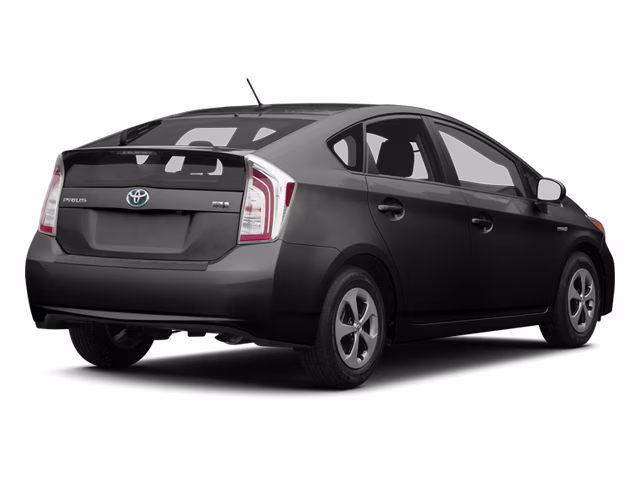 2013 Black Toyota Prius Three FWD Hatchback