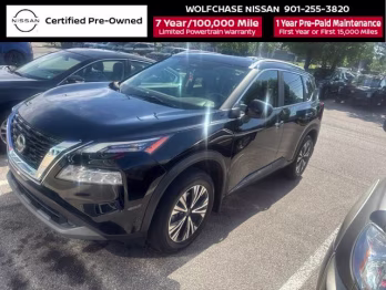 2023 Super Black Nissan Rogue SV FWD SUV