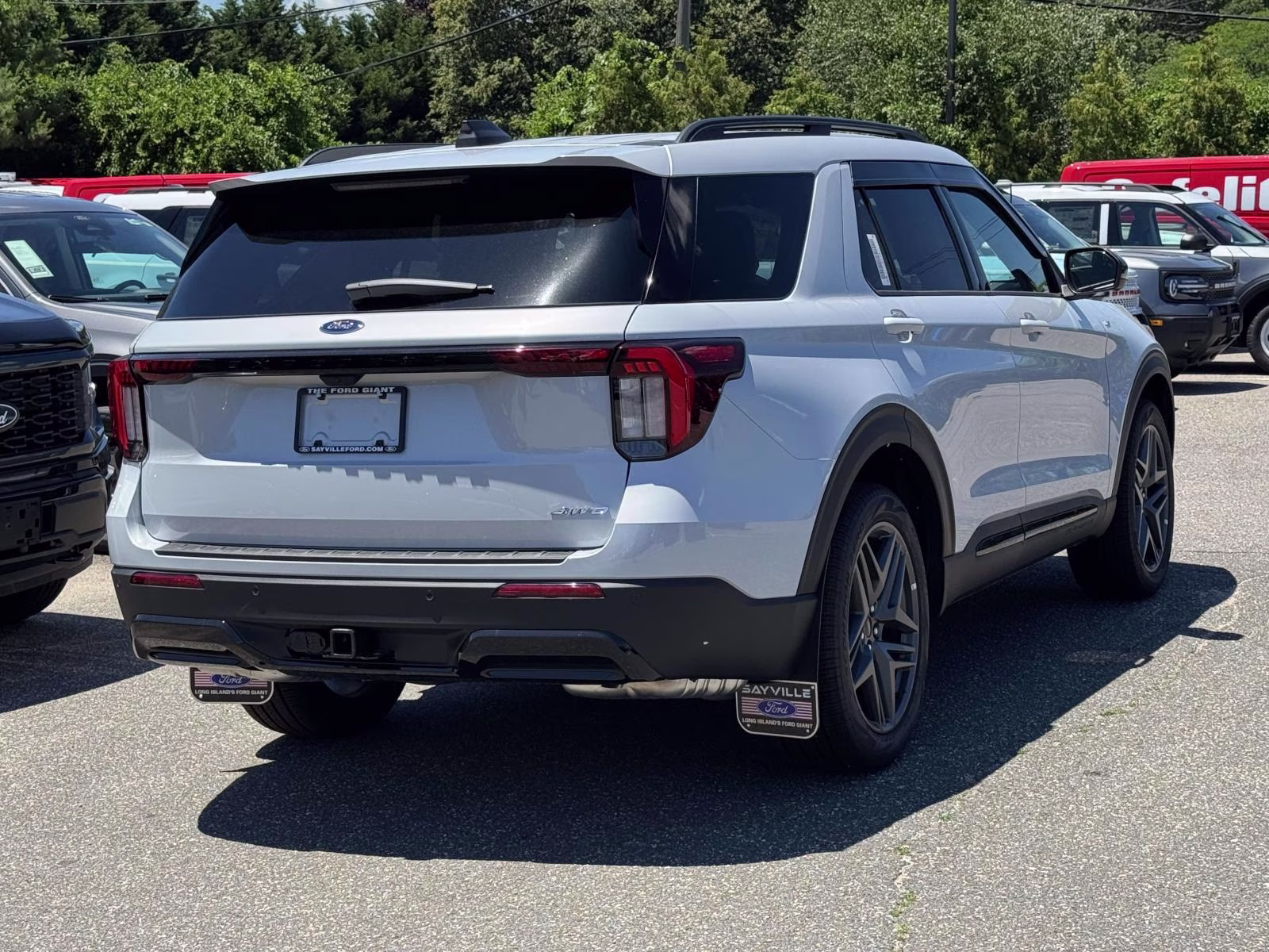 2026 White Ford Explorer ST-Line 4WD 4X4 SUV
