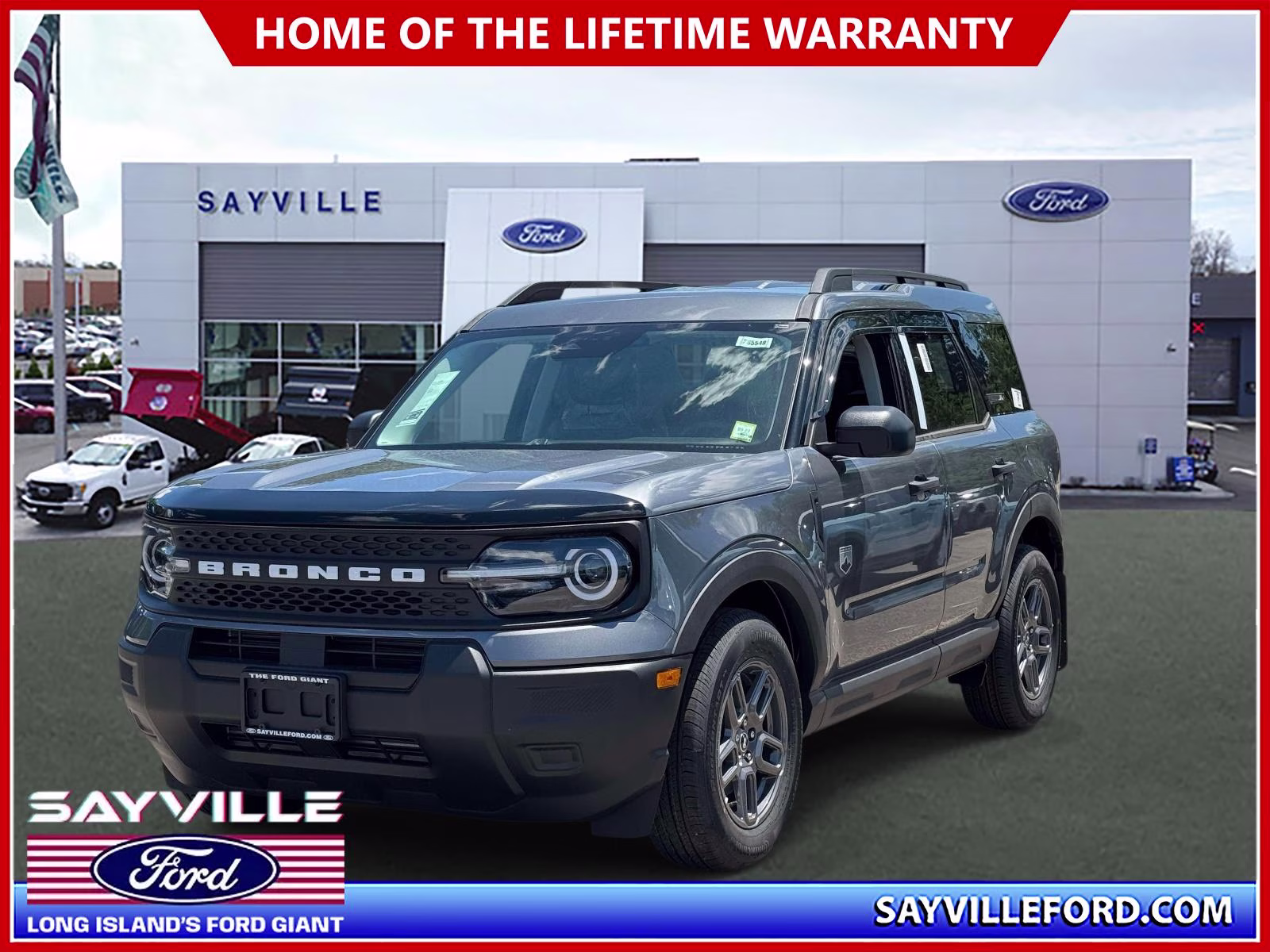 2026 Gray Ford Bronco Sport Big Bend 4X4 SUV