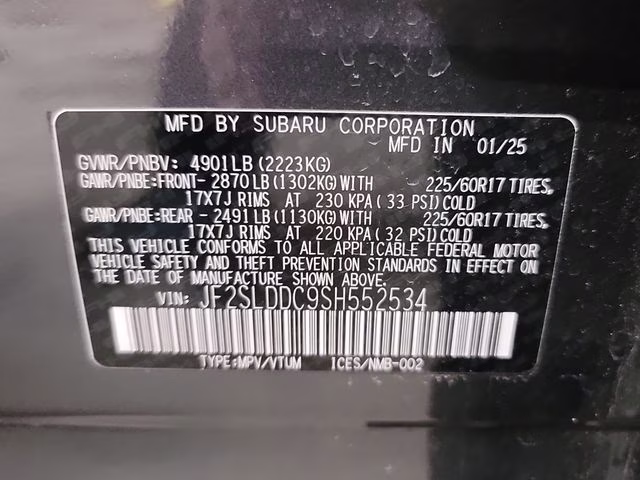 2025 Magnetite Gray Metallic Subaru Forester Premium AWD SUV