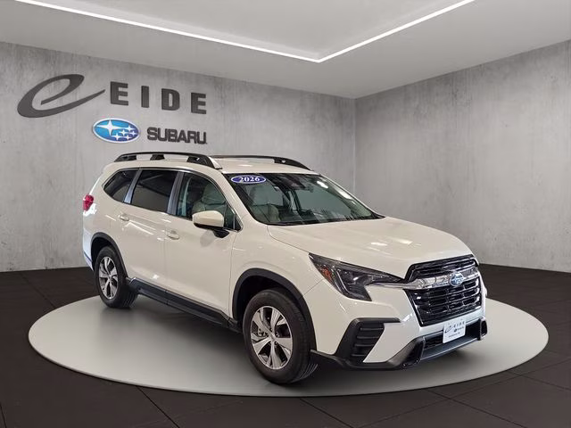2025 Crystal White Pearl Subaru Ascent Premium AWD SUV
