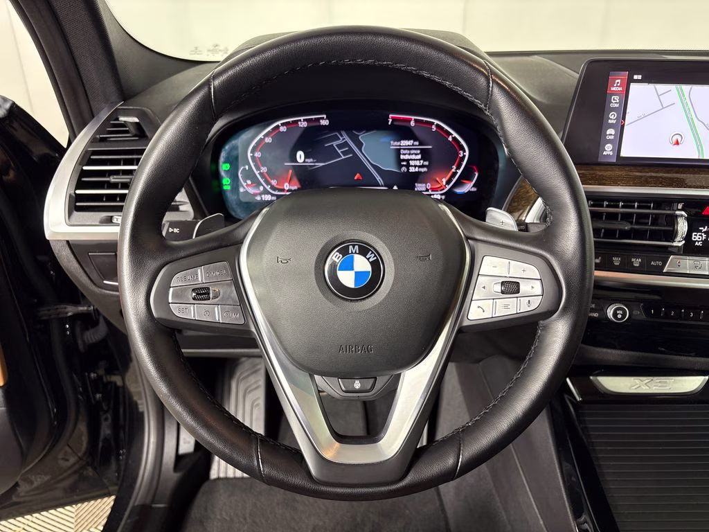 2022 Jet Black BMW X3 xDrive30i AWD SUV