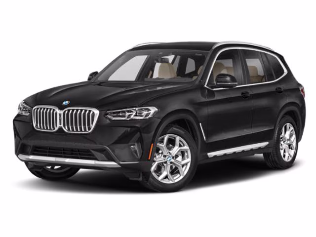 2022 Jet Black BMW X3 xDrive30i AWD SUV