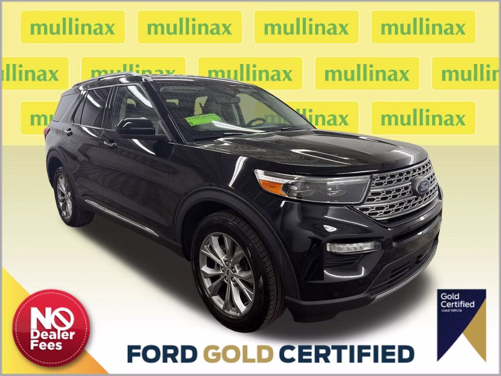 2023 Agate Black Metallic Ford Explorer Limited 4X4 SUV