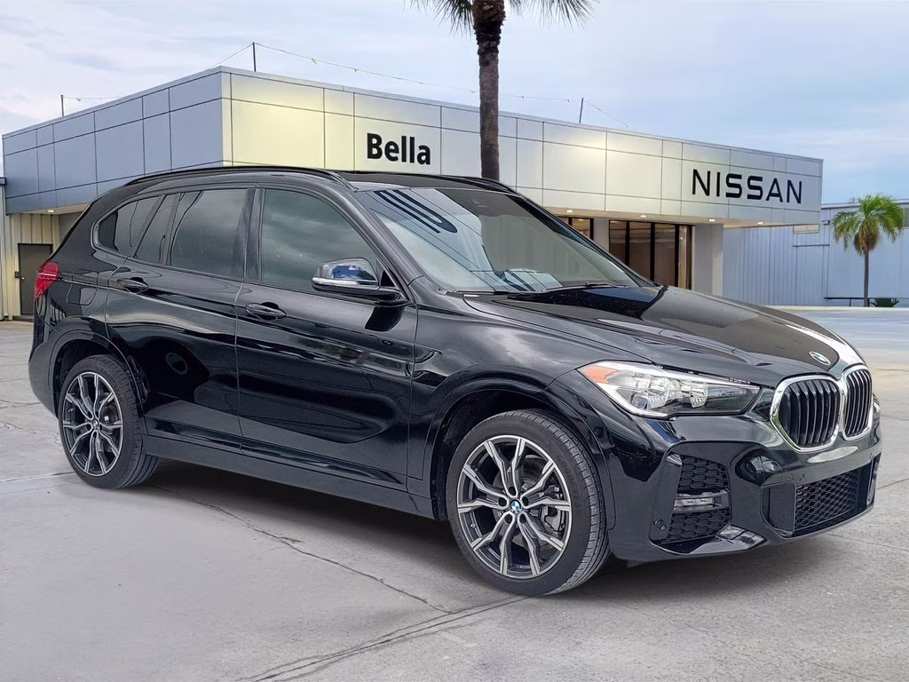 2021 Black Sapphire Metallic BMW X1 sDrive28i FWD SUV