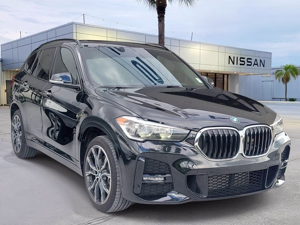 2021 Black Sapphire Metallic BMW X1 sDrive28i FWD SUV