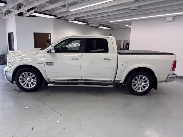 2017 Pearl White Ram 1500 Laramie Longhorn 4X4 Truck