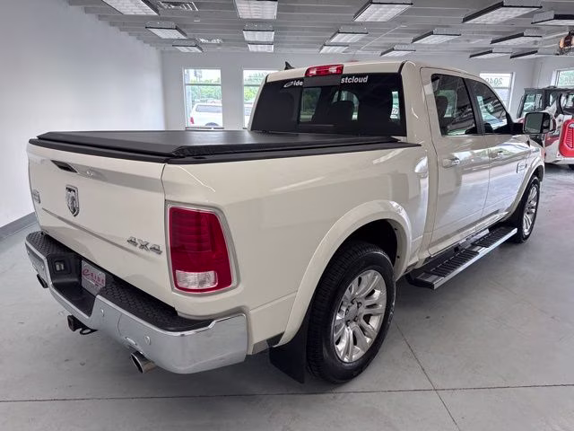 2017 Pearl White Ram 1500 Laramie Longhorn 4X4 Truck