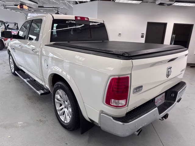 2017 Pearl White Ram 1500 Laramie Longhorn 4X4 Truck