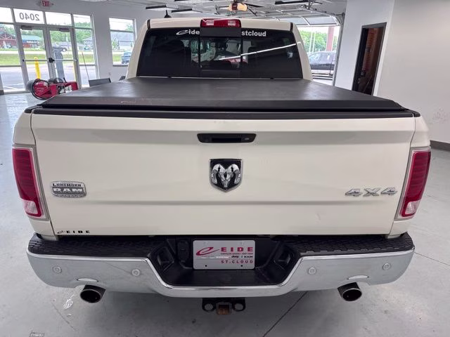 2017 Pearl White Ram 1500 Laramie Longhorn 4X4 Truck
