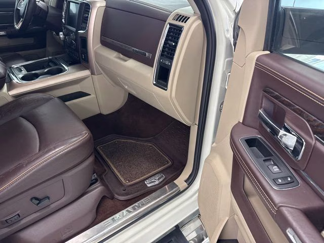 2017 Pearl White Ram 1500 Laramie Longhorn 4X4 Truck
