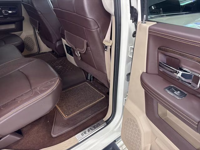 2017 Pearl White Ram 1500 Laramie Longhorn 4X4 Truck