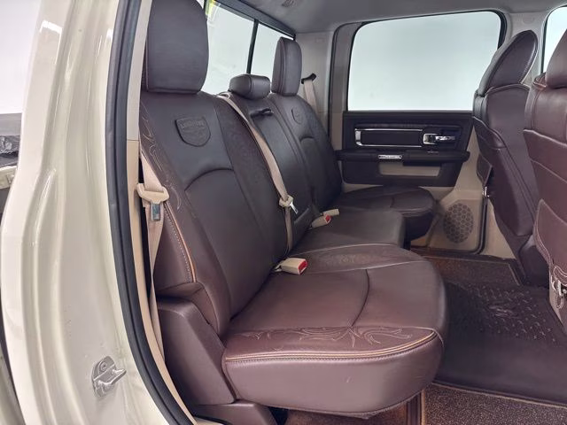 2017 Pearl White Ram 1500 Laramie Longhorn 4X4 Truck